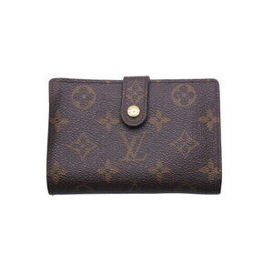 Louis Vuitton Viennois Bi fold Wallet Monogram Canvas Brown